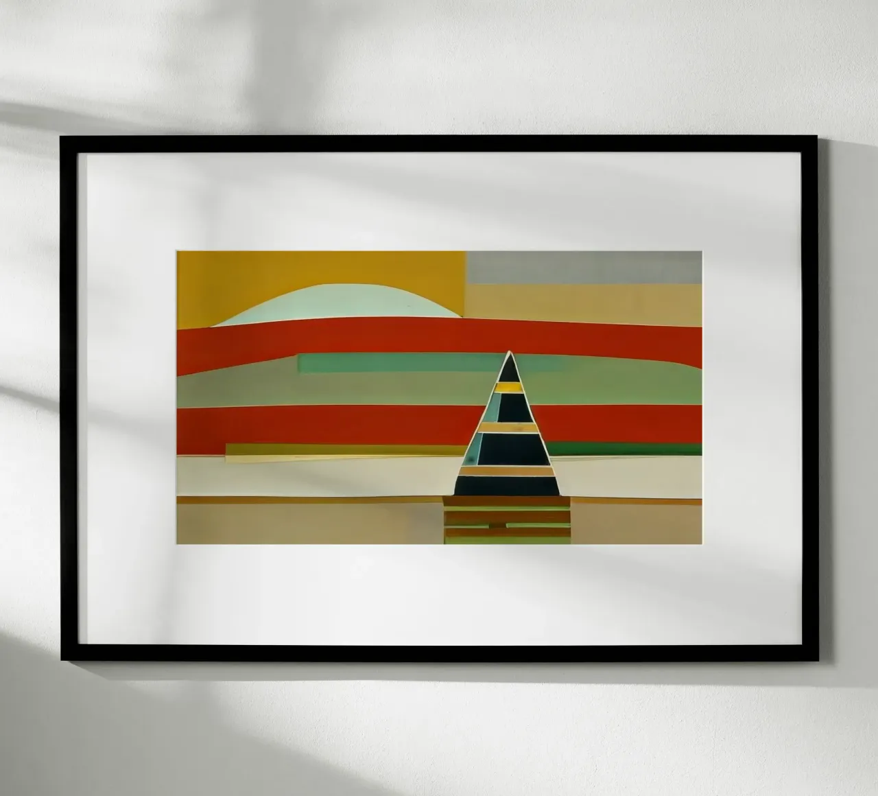 Escursione_di_Visita_Francoforte_4 poster con telaio in plastica da Abstract Art by LK