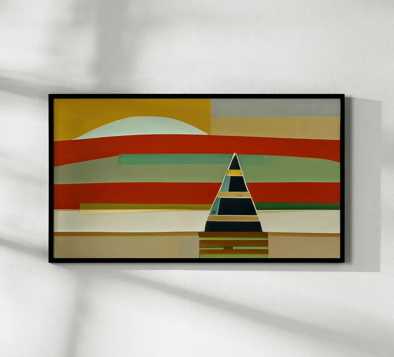 Escursione_di_Visita_Francoforte_4 poster con telaio in plastica da Abstract Art by LK