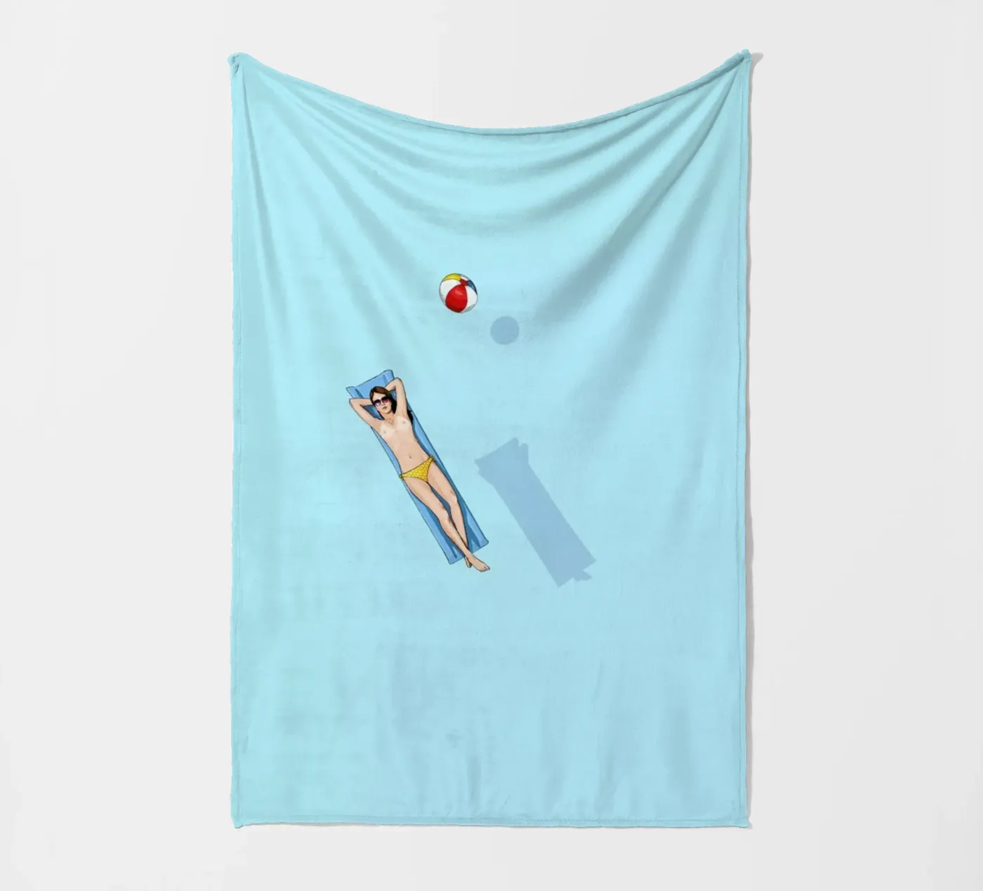 Float Under the Sun Fleecedecke von Jason Ratliff