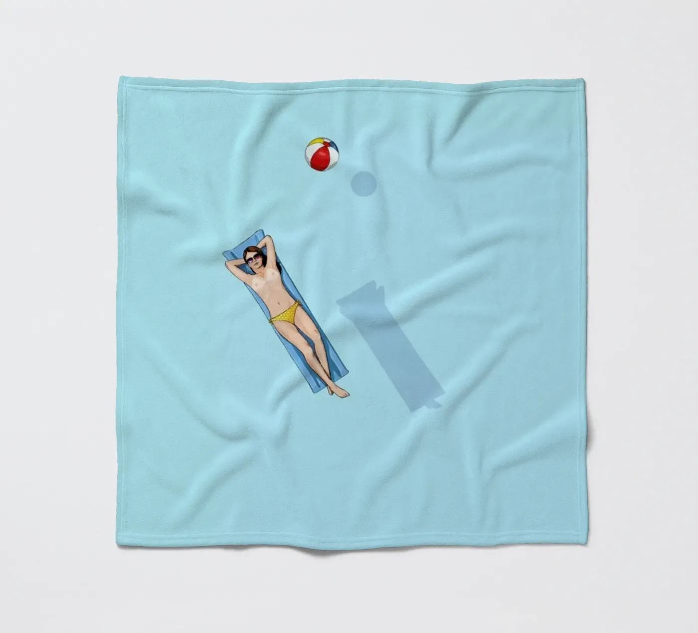 Float Under the Sun Fleecedecke von Jason Ratliff