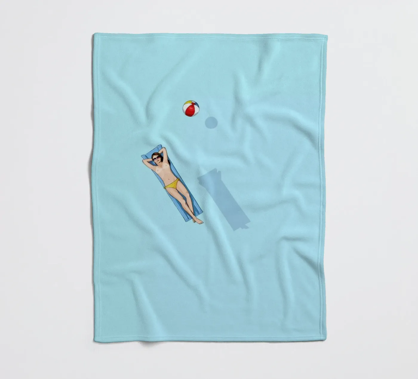 Float Under the Sun Fleecedecke von Jason Ratliff