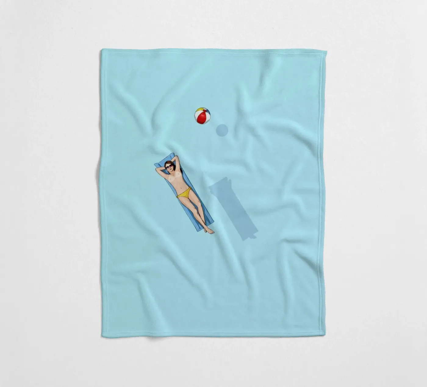 Float Under the Sun Fleecedecke von Jason Ratliff