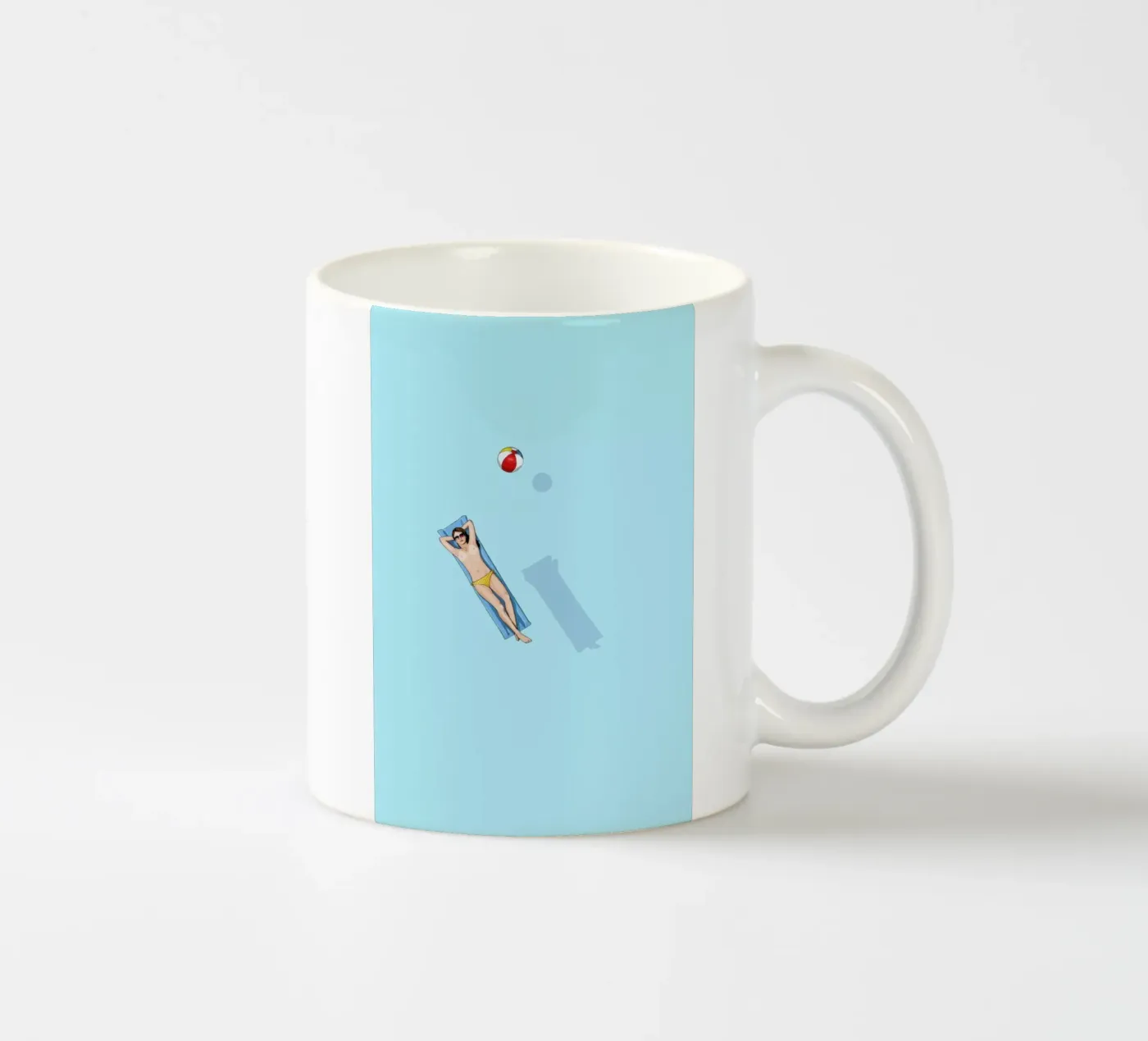 Float Under the Sun ceramic mug by Jason Ratliff