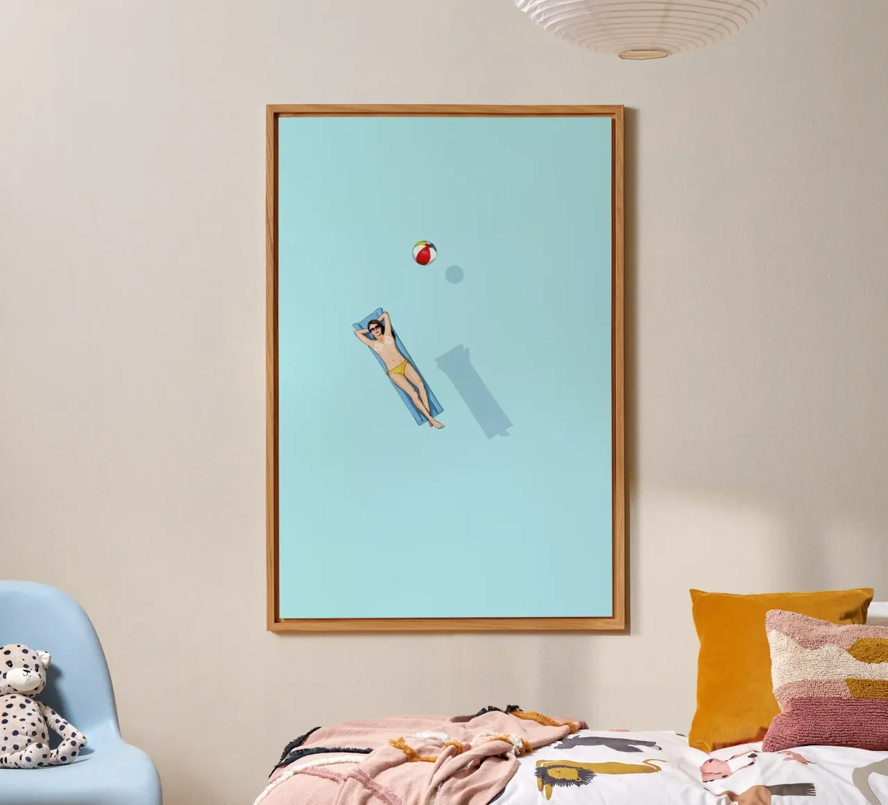 Float Under the Sun forex plate by Jason Ratliff