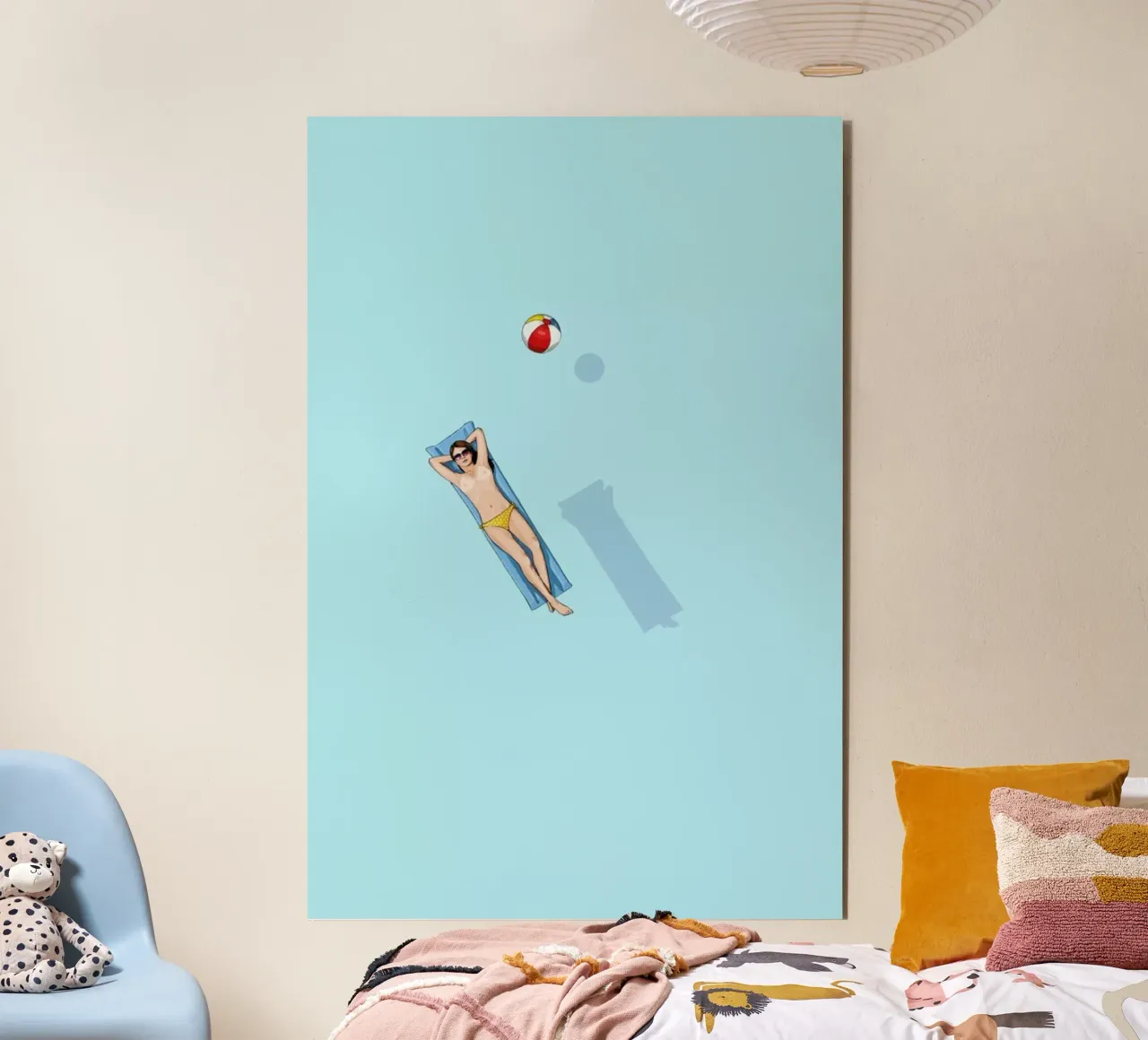 Float Under the Sun forex plate by Jason Ratliff