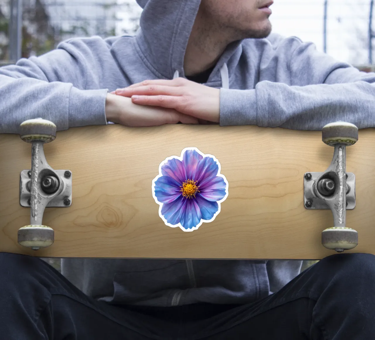Cosmos Flower 3 sticker by Bold Blooms