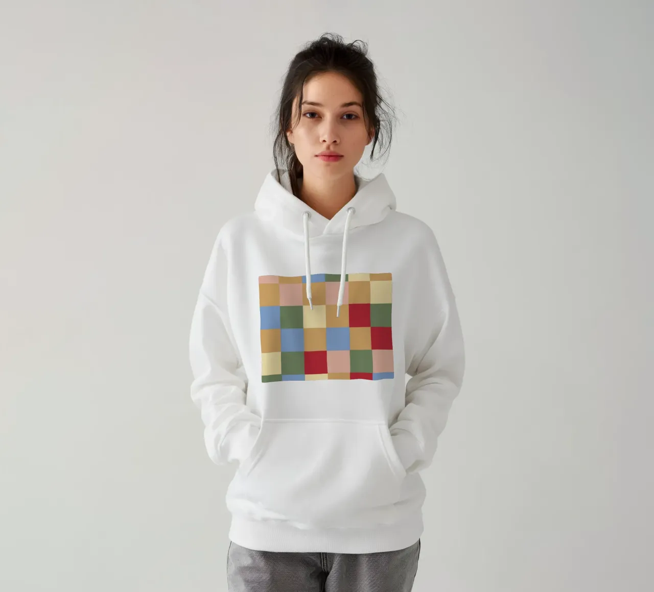 Tiles II felpa con cappuccio da GigiRosado