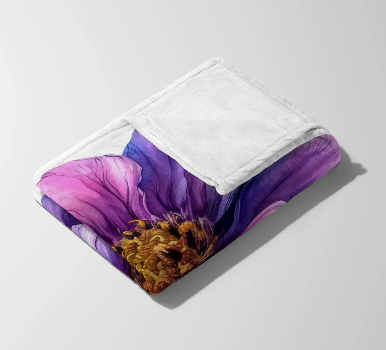 Fiore di cosmo 1 coperta in pile da Bold Blooms