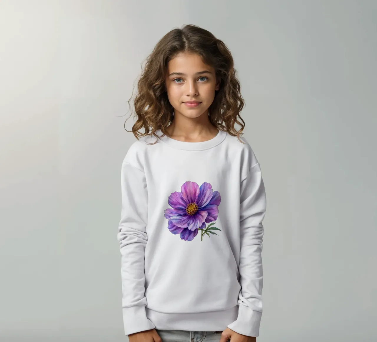 Fiore di cosmo 1 felpa bambino da Bold Blooms