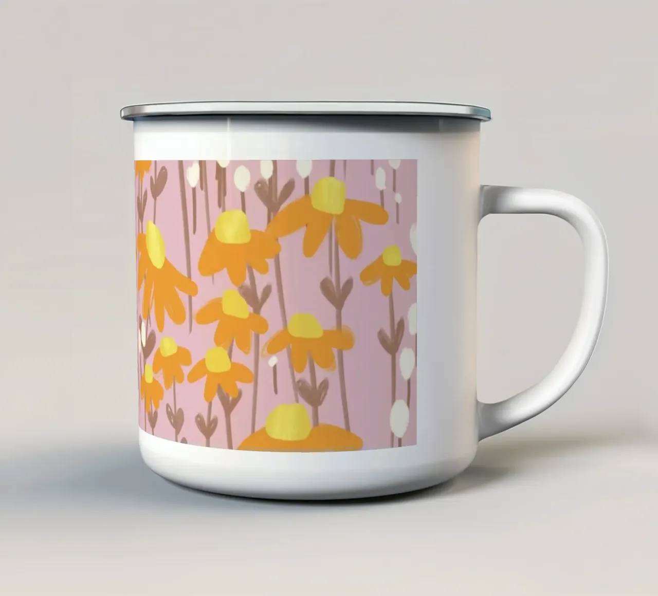 Chamomile tazza in smalto da GigiRosado