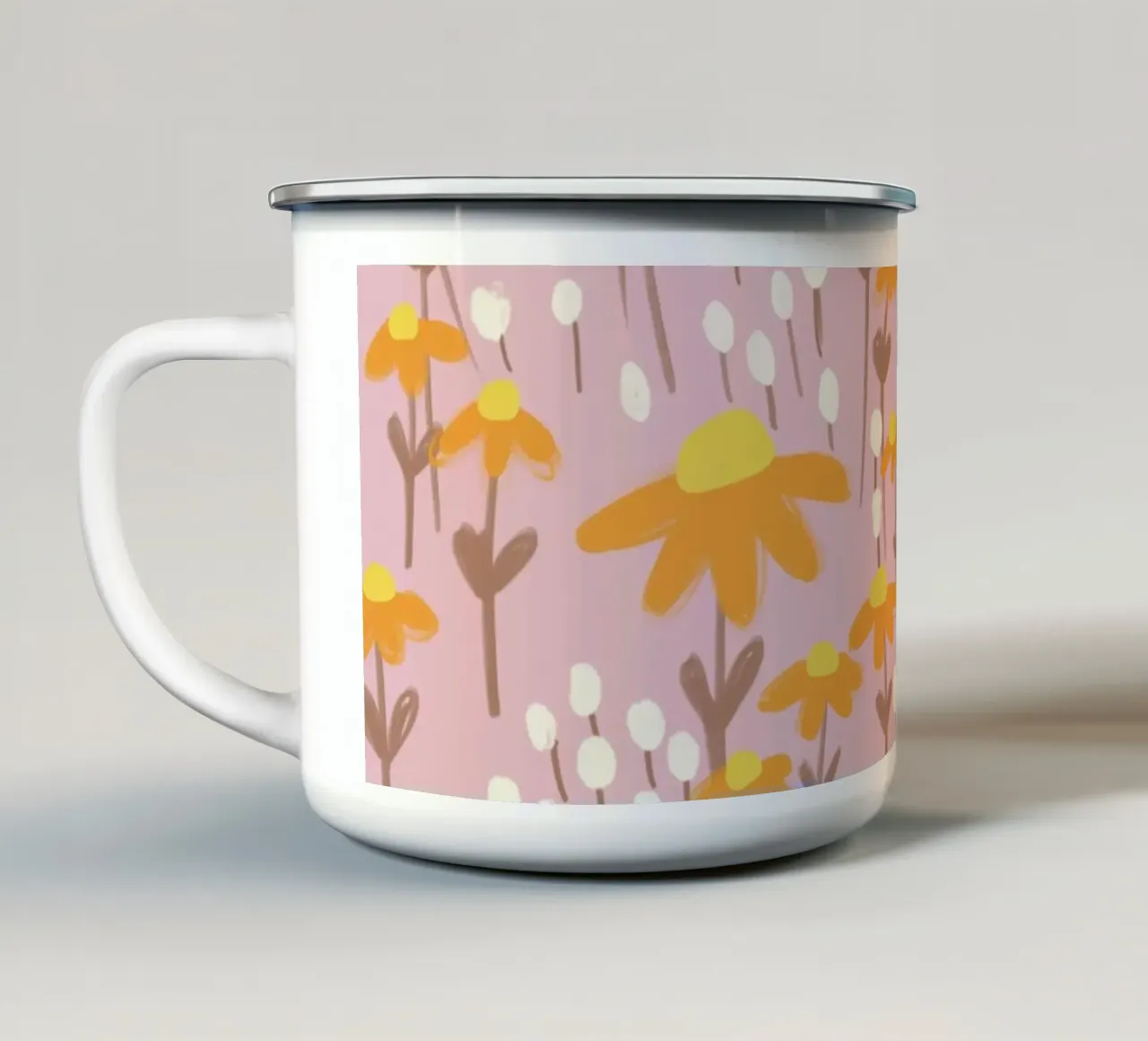 Chamomile tazza in smalto da GigiRosado