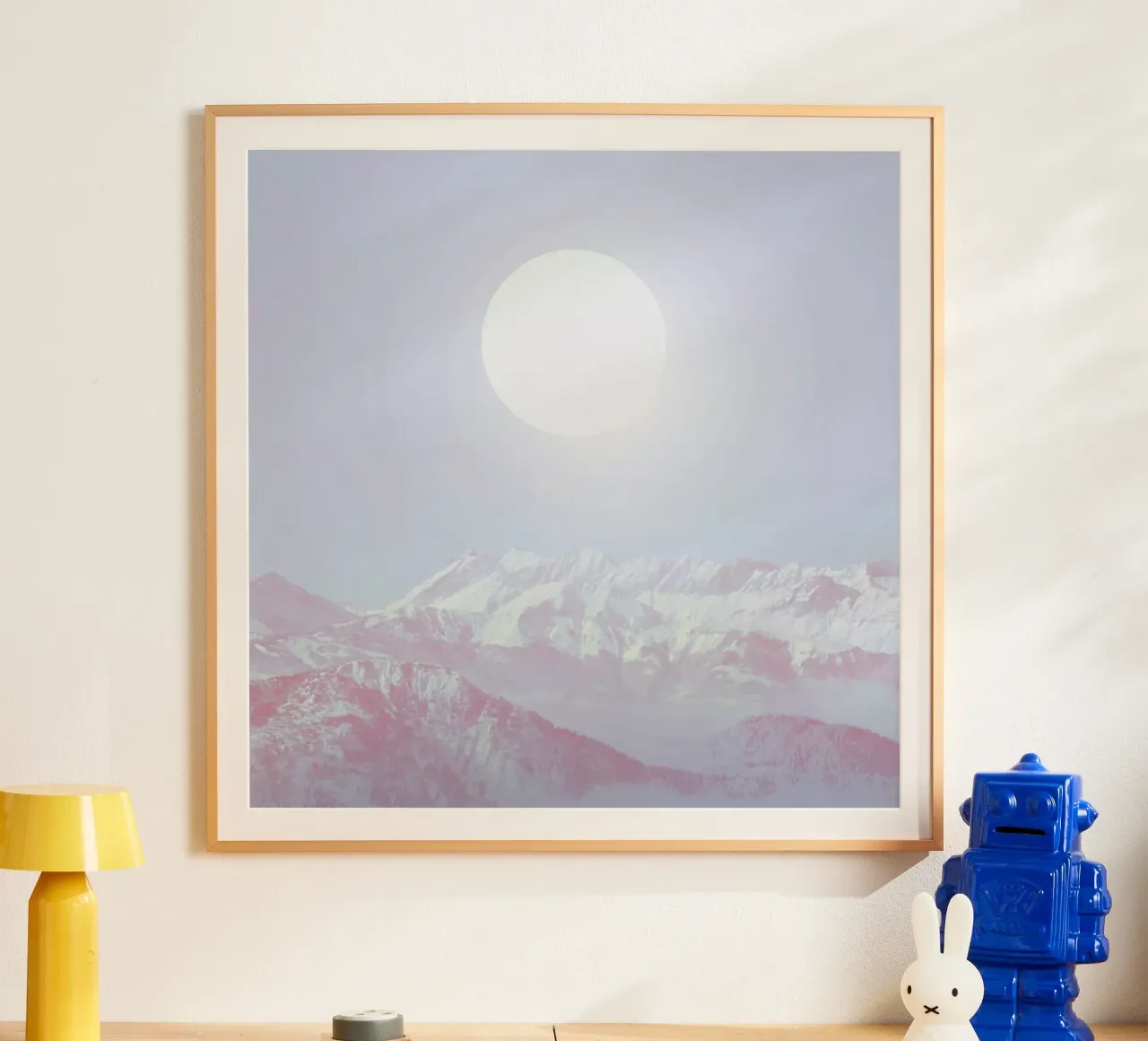 Perle poster con telaio in legno da Ruei