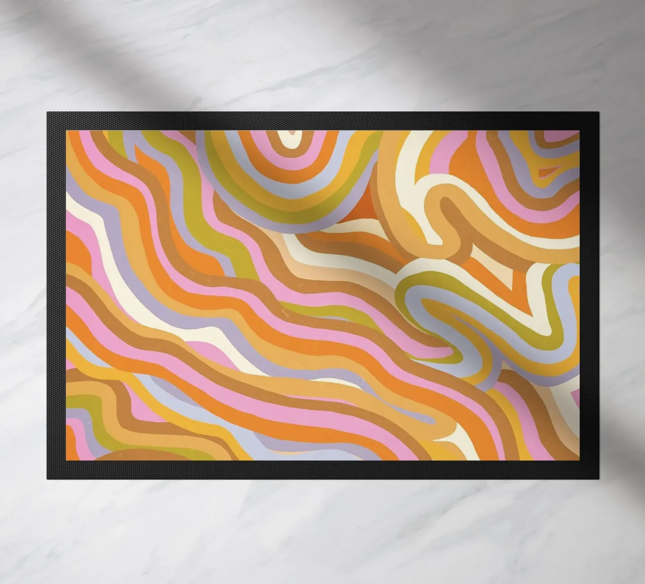 Painted marble Fußmatte von GigiRosado