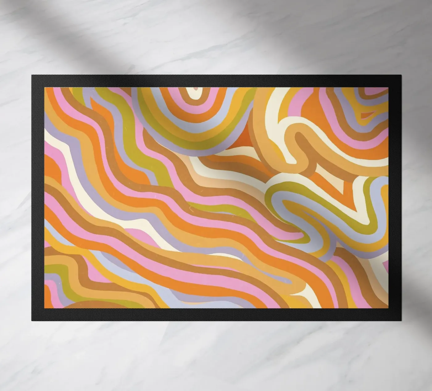 Painted marble deurmat van GigiRosado