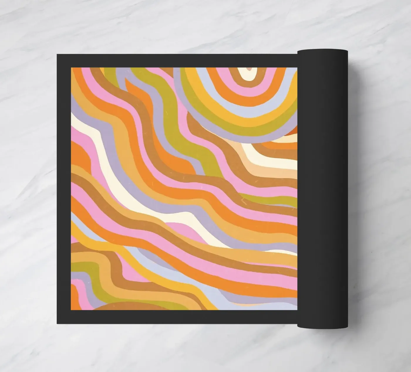 Painted marble deurmat van GigiRosado