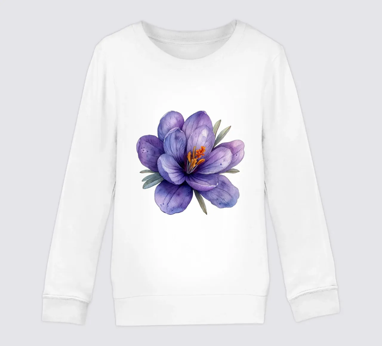 Fiore di croco 2 felpa bambino da Bold Blooms