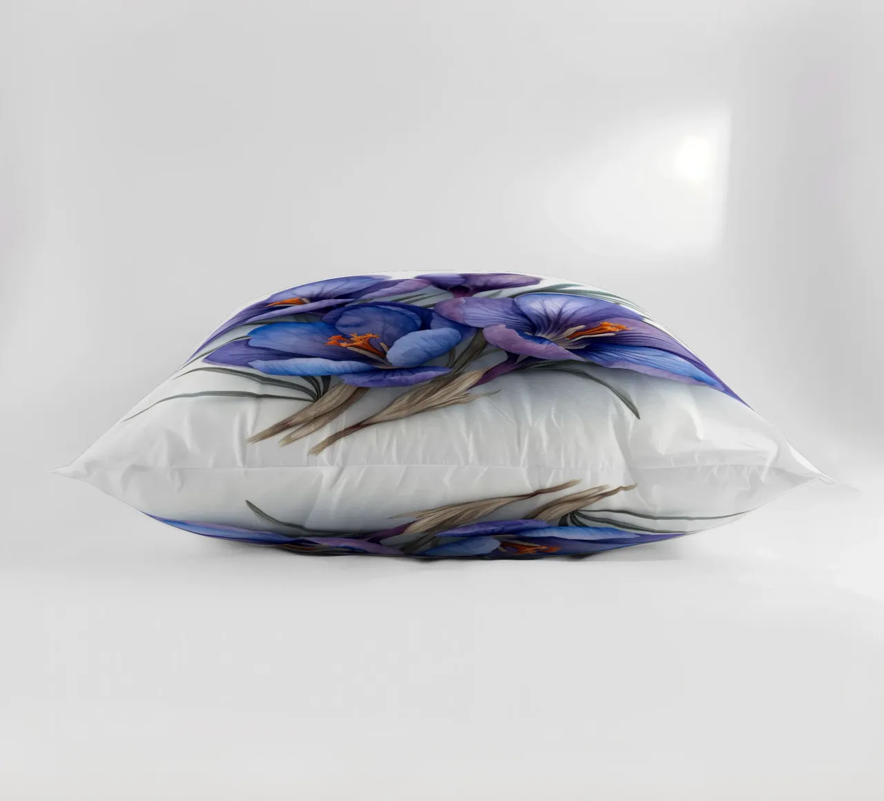 Fiore di croco 3 cuscino da Bold Blooms