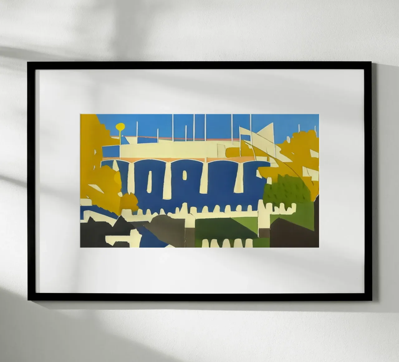 Escursione_di_Visita_Francoforte_6 poster da Abstract Art by LK