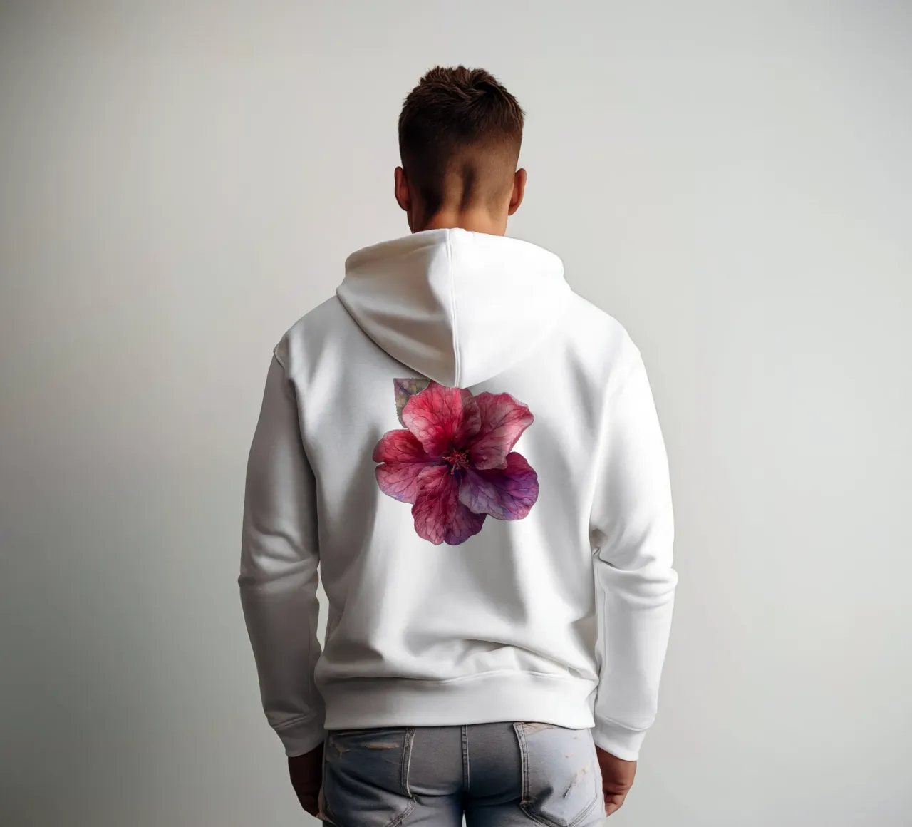 Fiore di ciclamino 3 felpa con cappuccio da Bold Blooms