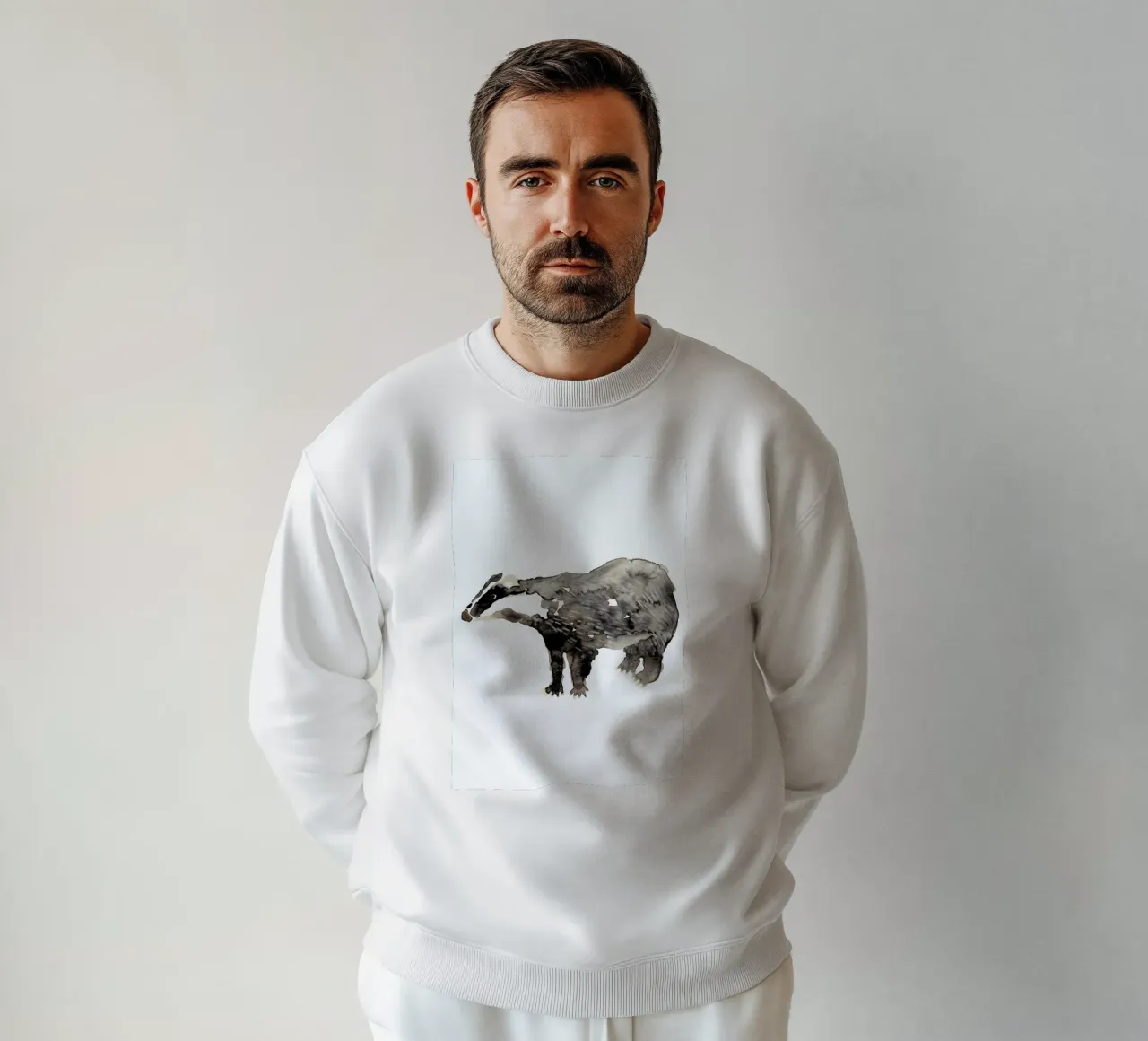 Badger felpa da Farina Kuklinski