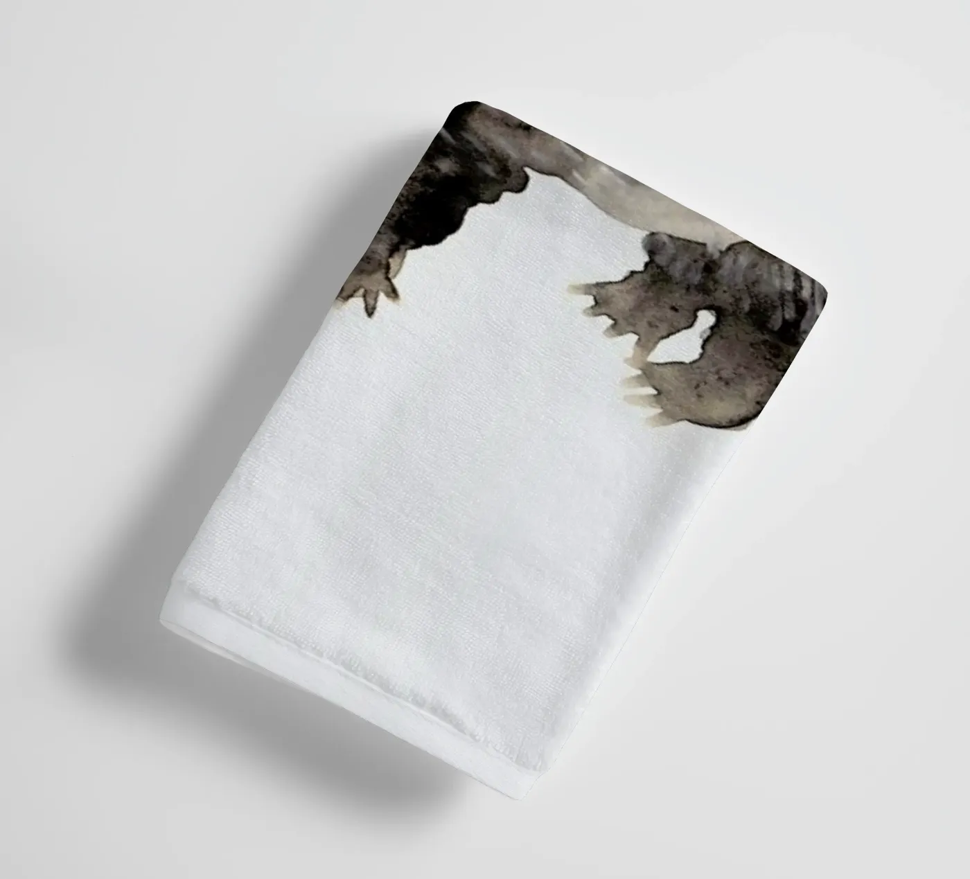 Badger badhanddoek van Farina Kuklinski