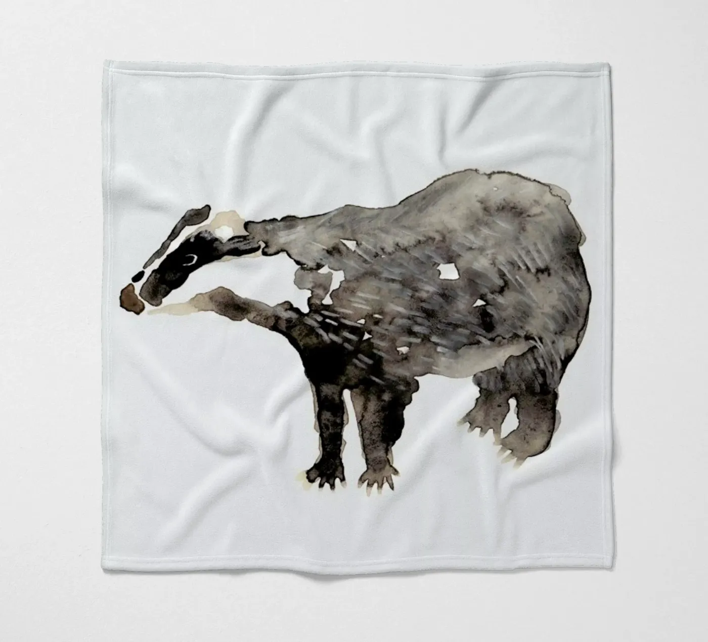 Badger Fleecedecke von Farina Kuklinski