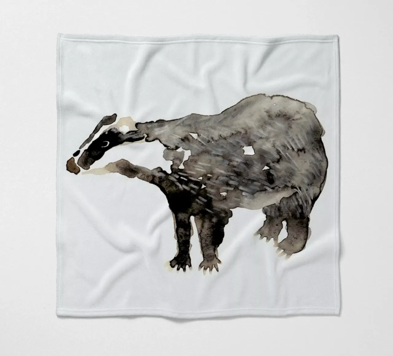 Badger Fleecedecke von Farina Kuklinski