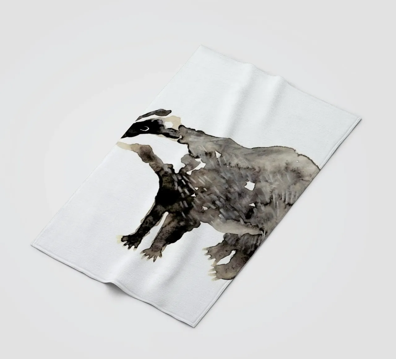 Badger coperta in pile da Farina Kuklinski