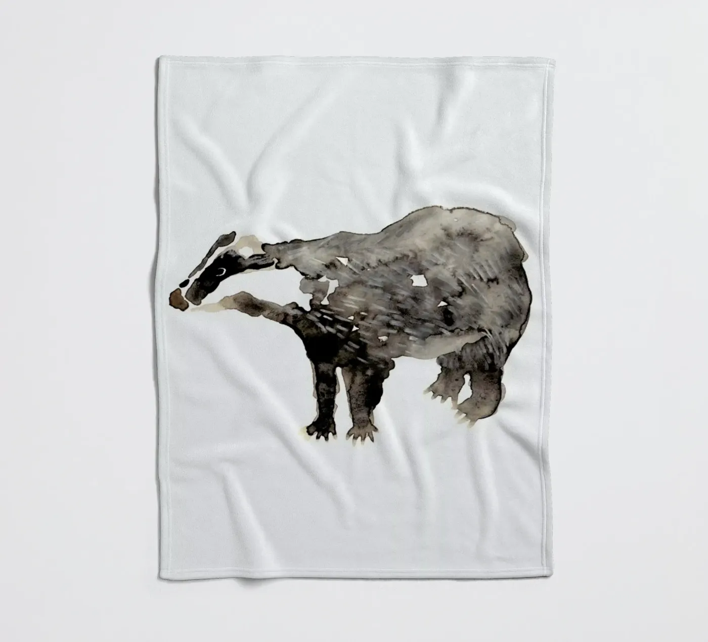 Badger Fleecedecke von Farina Kuklinski