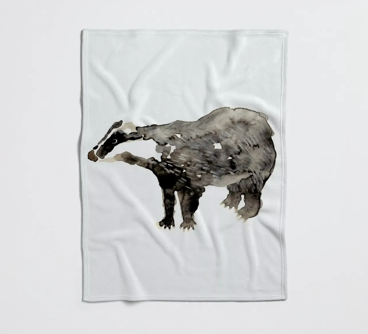 Badger Fleecedecke von Farina Kuklinski