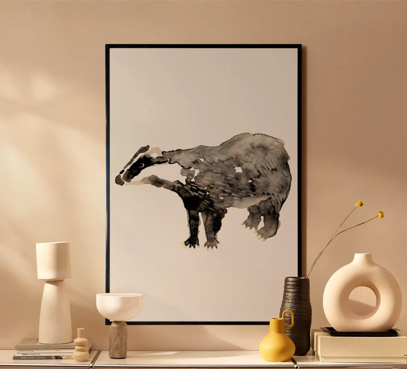 Badger poster da Farina Kuklinski