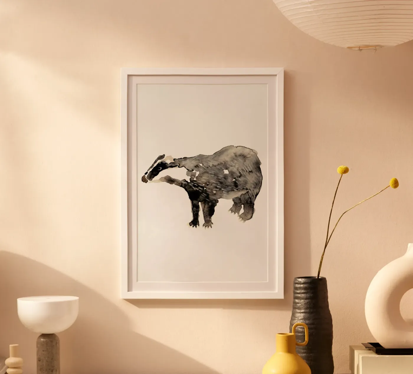 Badger poster da Farina Kuklinski