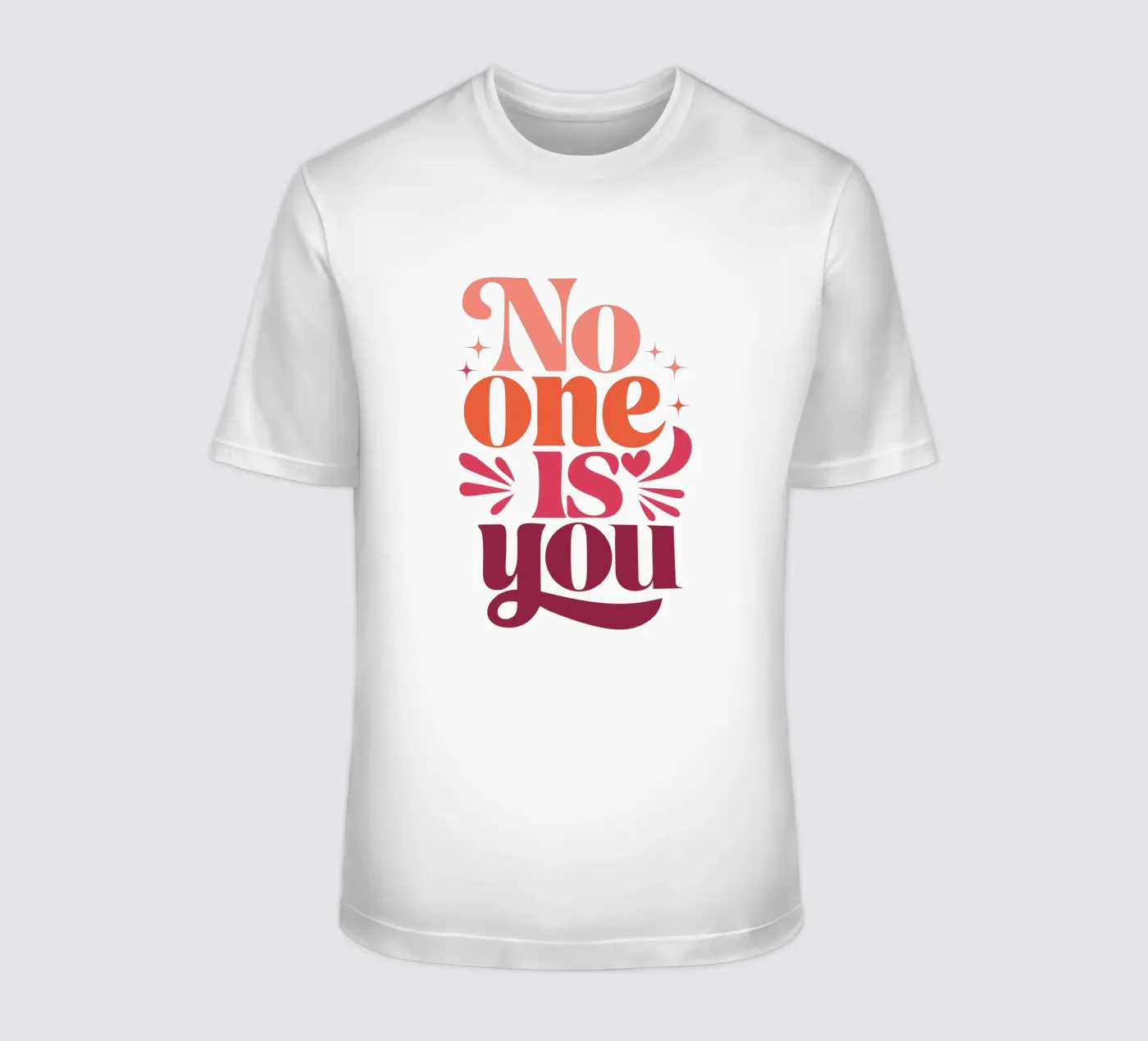 Nessuno è te t-shirt da cafelab