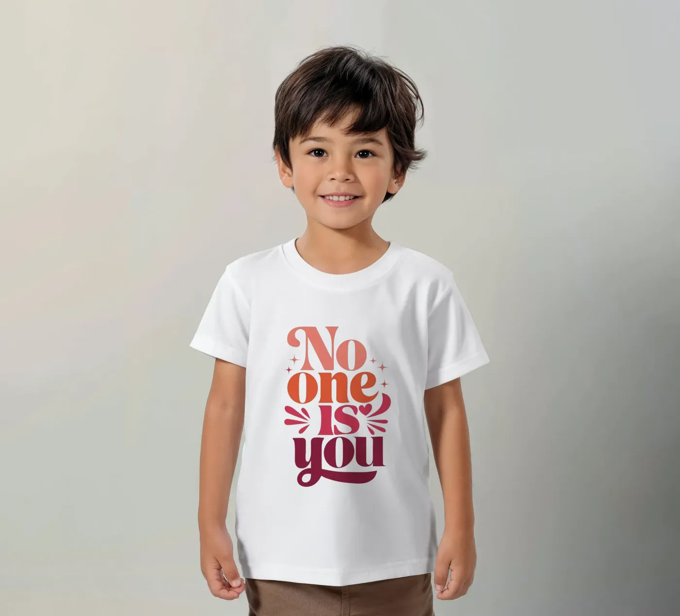 Nessuno è te t-shirt bambini da cafelab