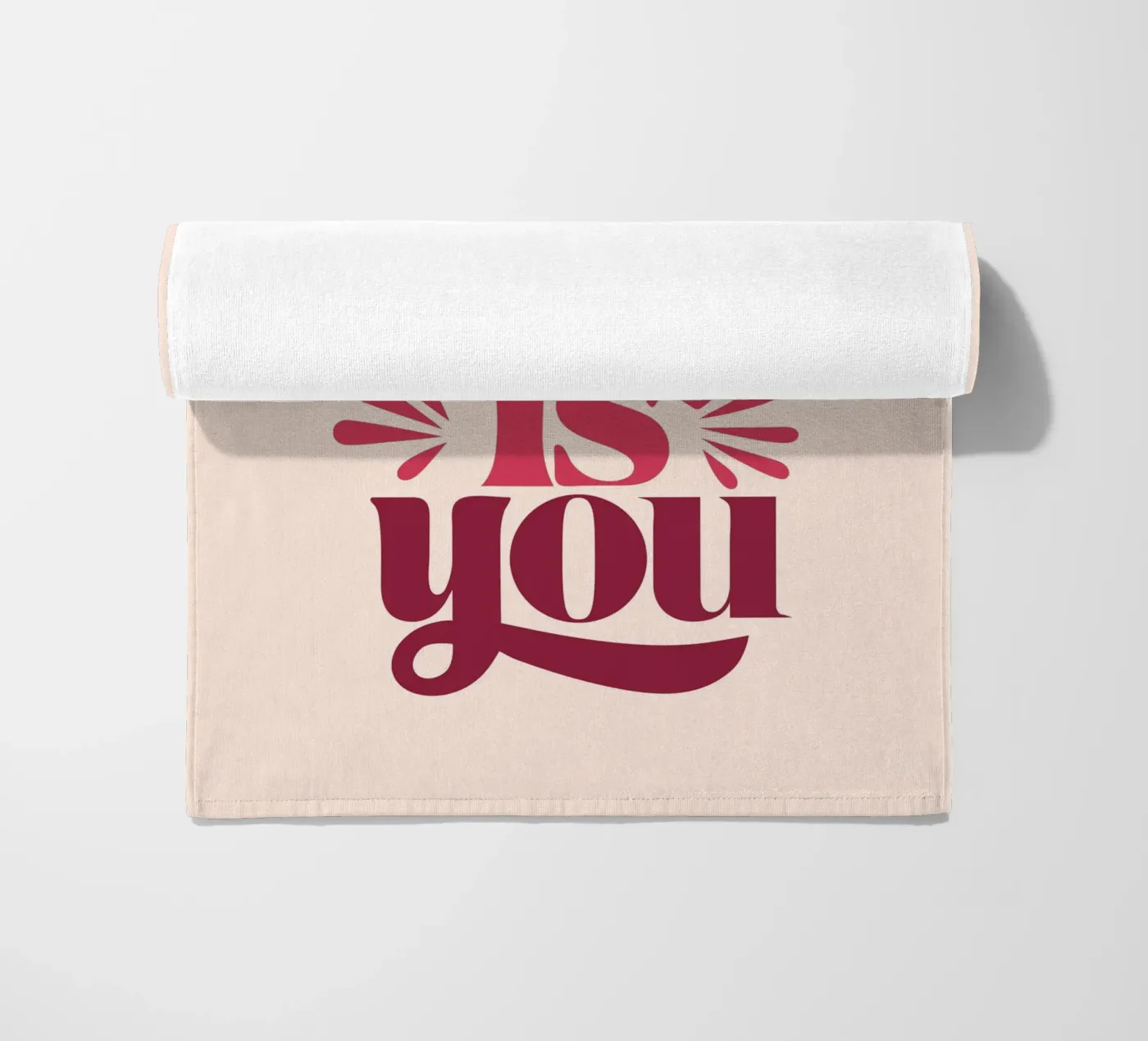 No One is You Strandtuch von cafelab