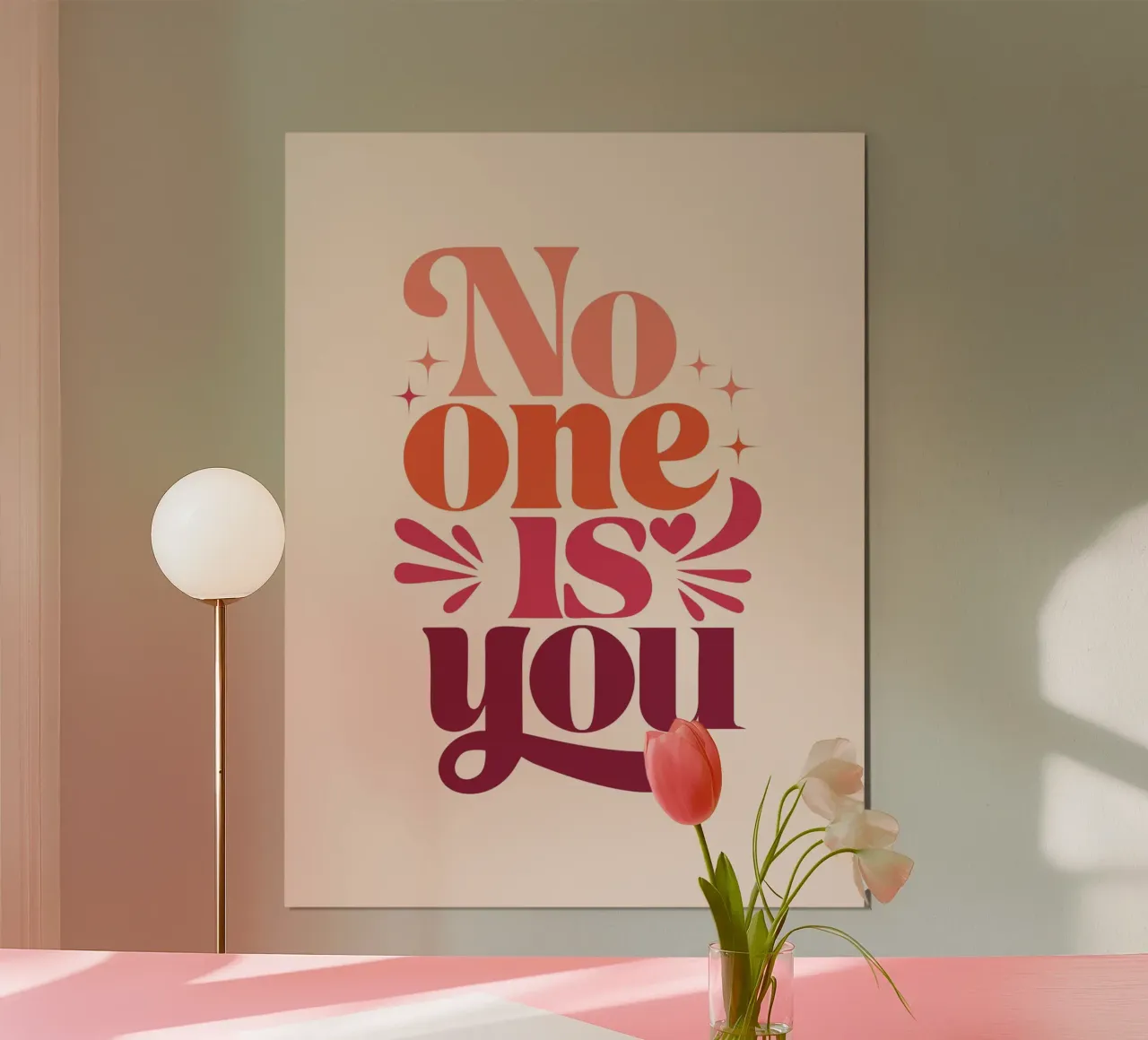 No One is You poster da cafelab