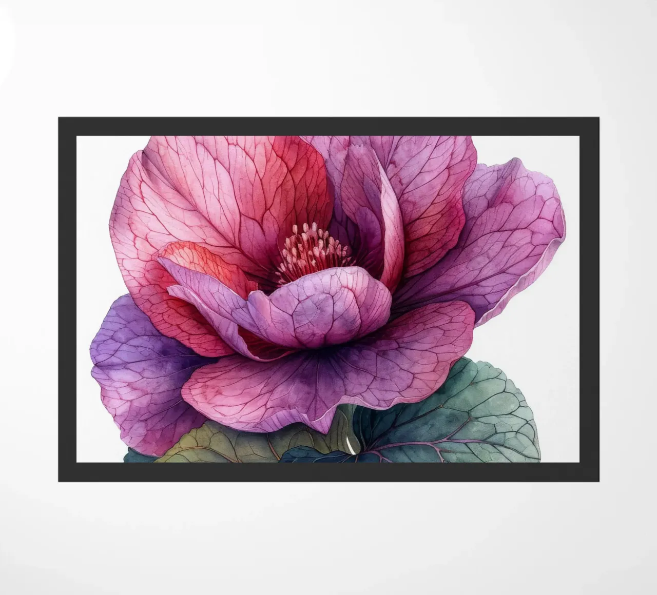Fiore di ciclamino 1 zerbino da Bold Blooms