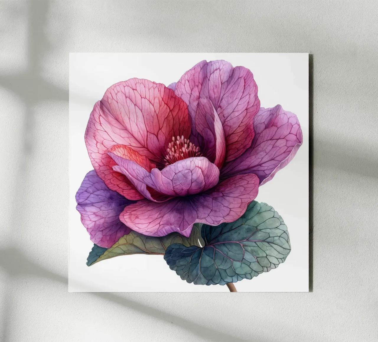 Fiore di ciclamino 1 pannello forex da Bold Blooms