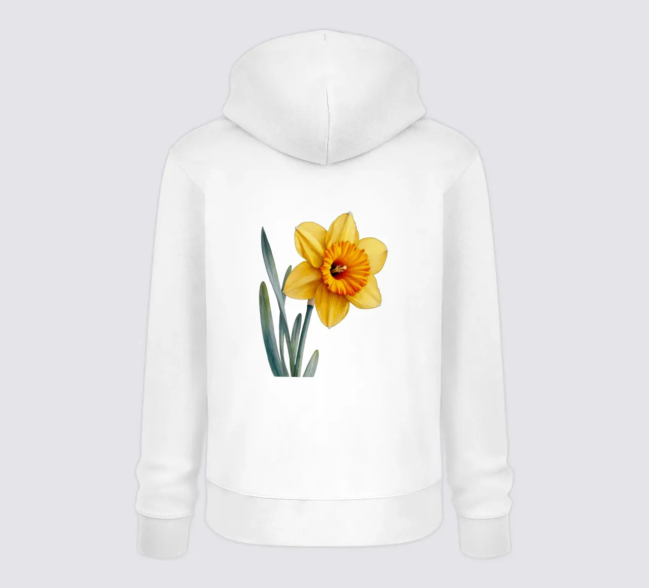 Fiore di narciso 2 felpa con cappuccio da Bold Blooms