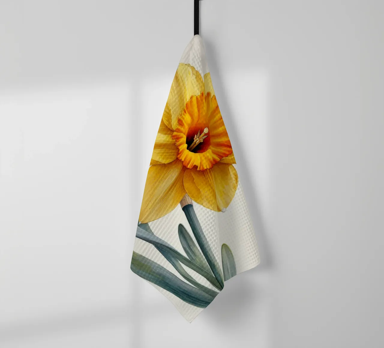 Fiore di narciso 2 canovaccio da cucina da Bold Blooms