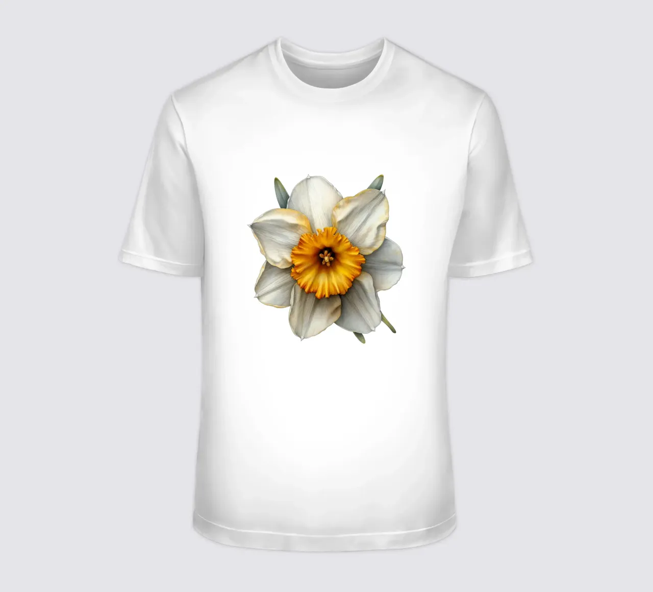Daffodil Flower 3 t-shirt by Bold Blooms