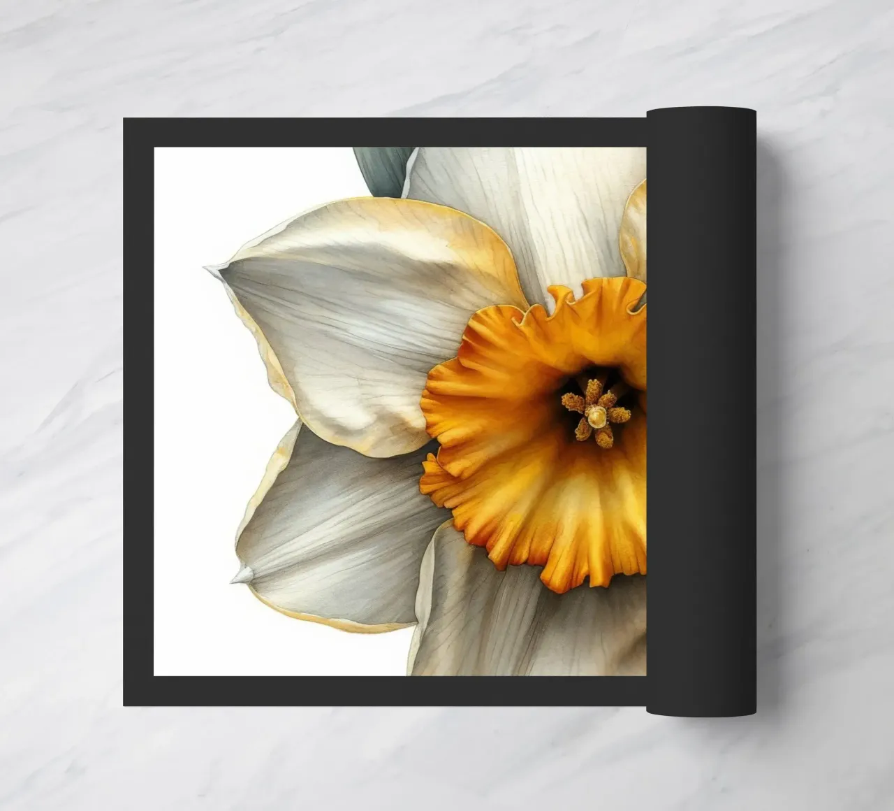 Fiore di narciso 3 zerbino da Bold Blooms
