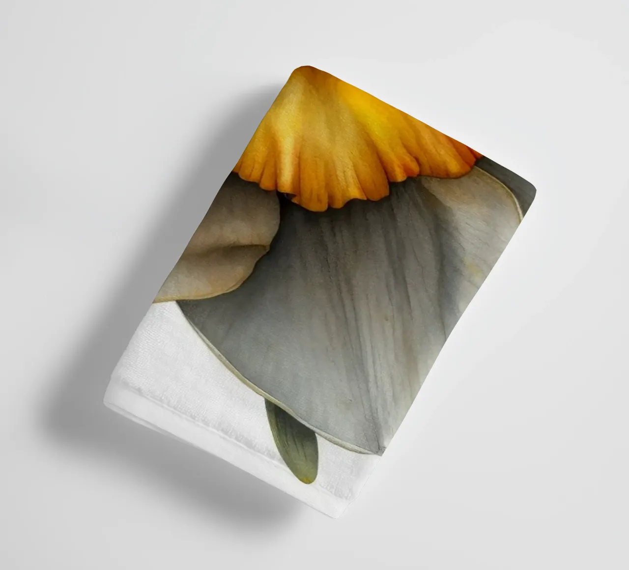 Daffodil Flower 3 towel by Bold Blooms