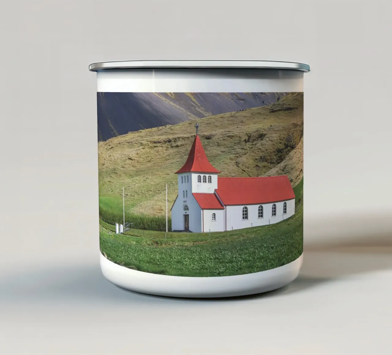 Skálakrókur tazza in smalto da Dave Hare Photography