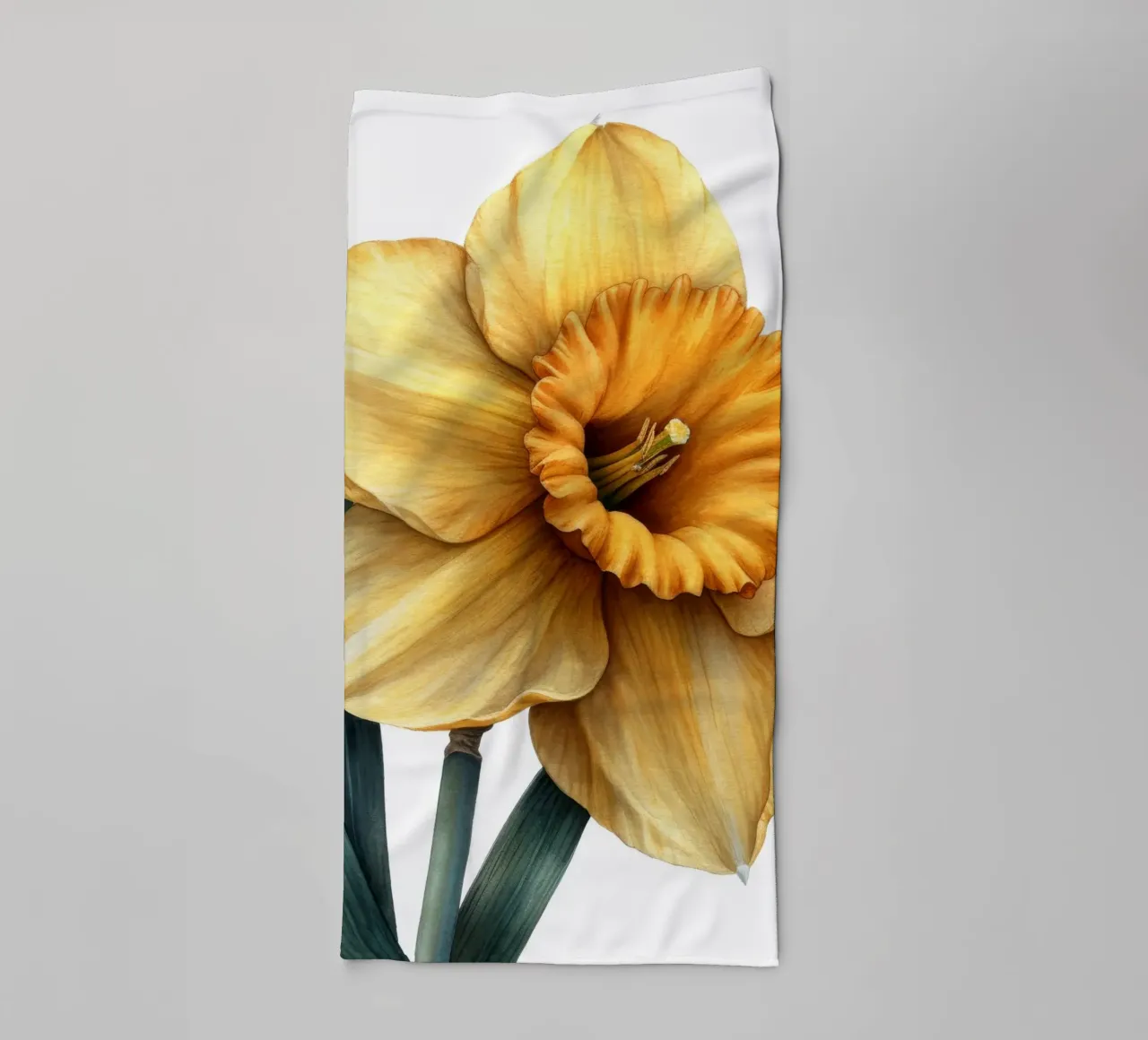 Fiore di narciso 4 asciugamano da bagno da Bold Blooms