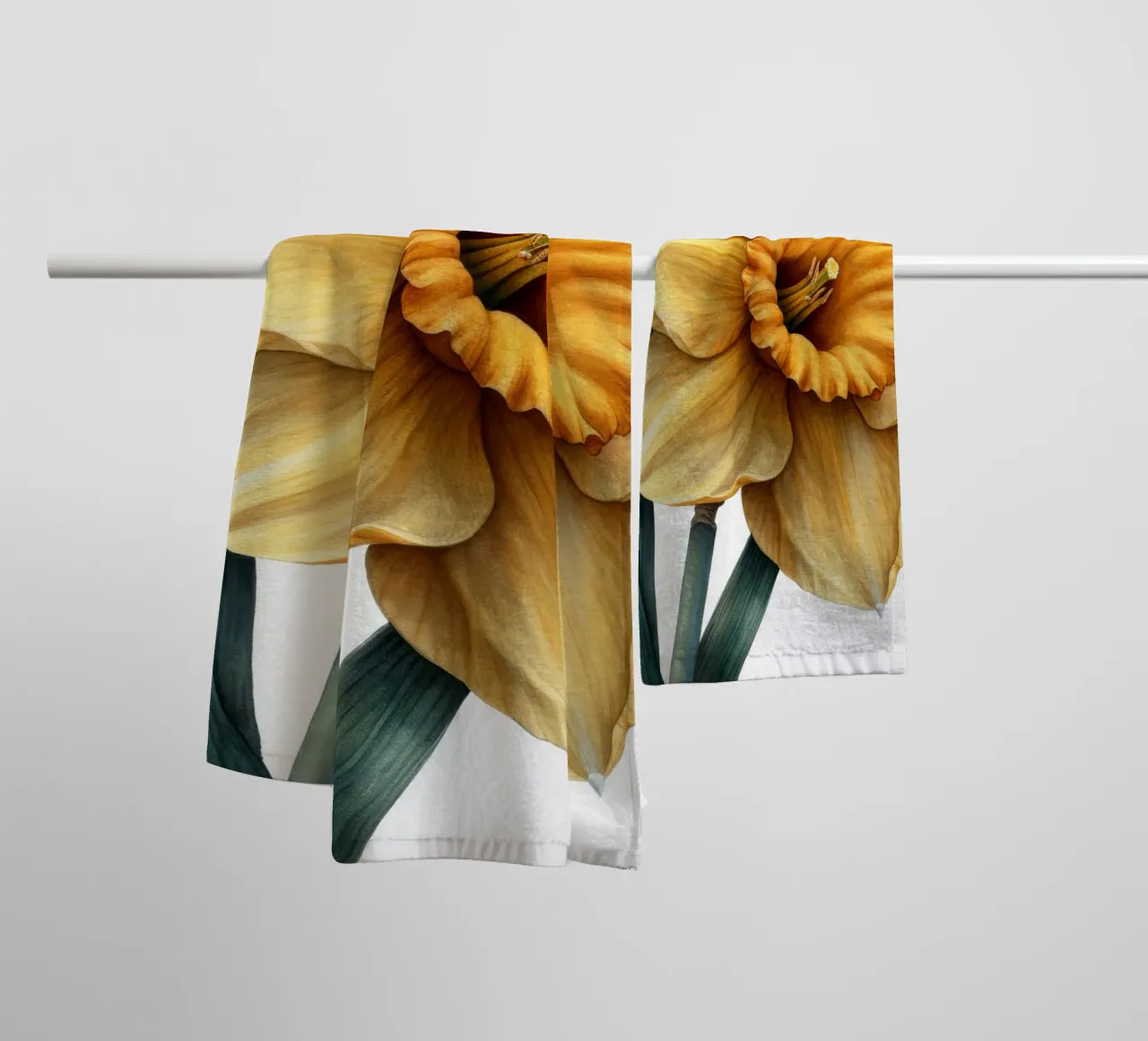 Fiore di narciso 4 asciugamano da bagno da Bold Blooms
