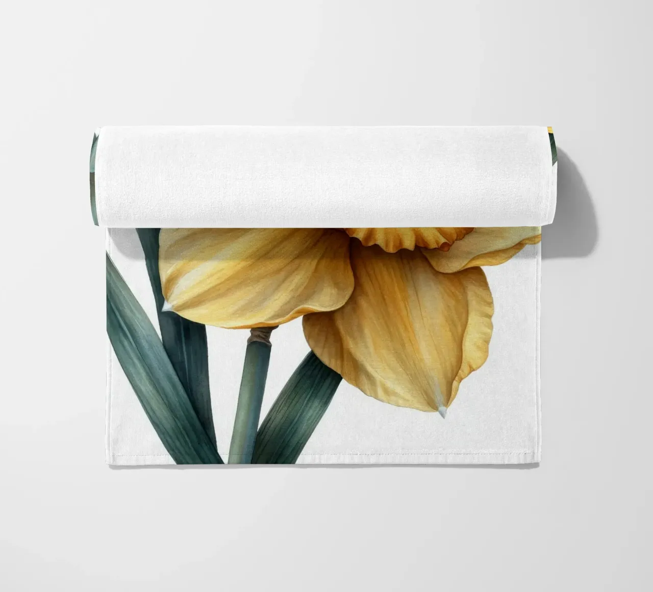 Fiore di narciso 4 telo mare da Bold Blooms