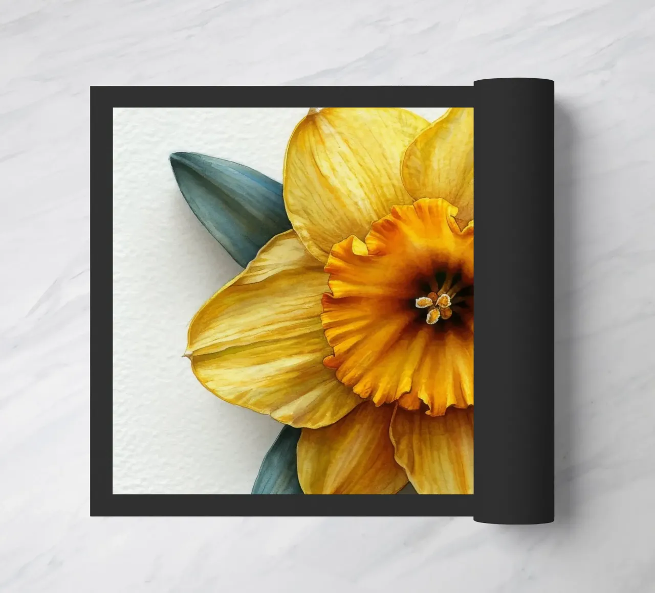 Fiore di narciso 1 zerbino da Bold Blooms