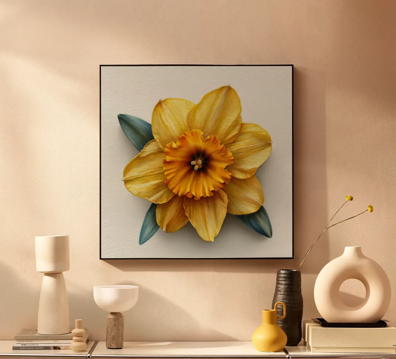 Fiore di narciso 1 plexiglass da Bold Blooms