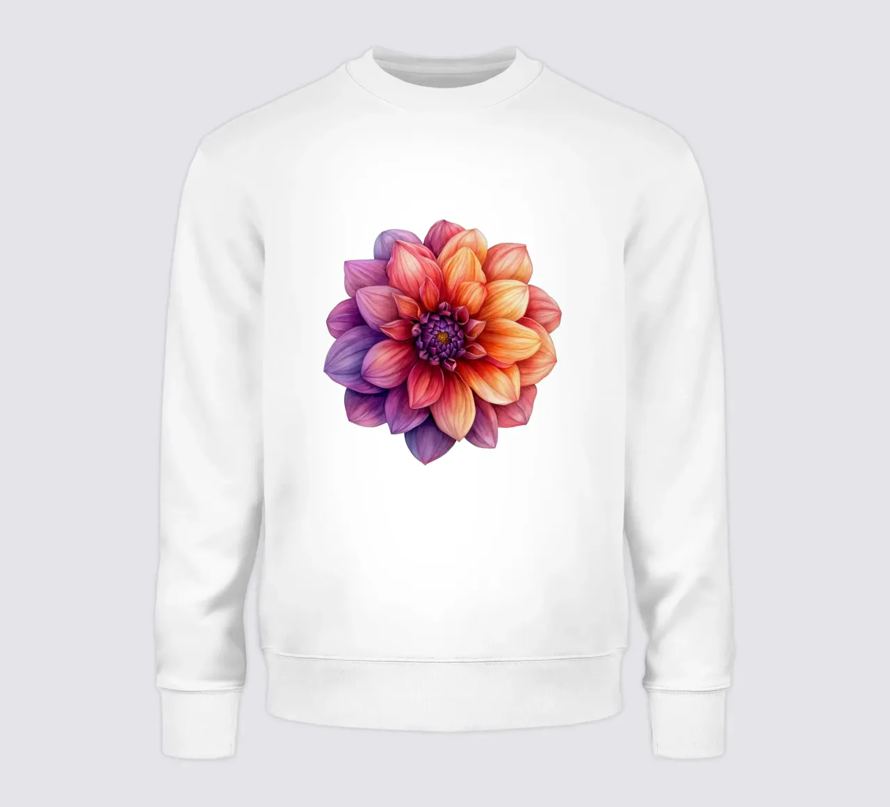Fiore di dalia 1 felpa da Bold Blooms